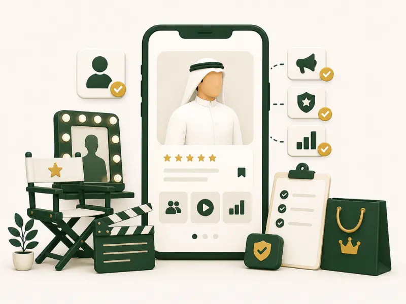 المواهب والوجوه الإعلانية